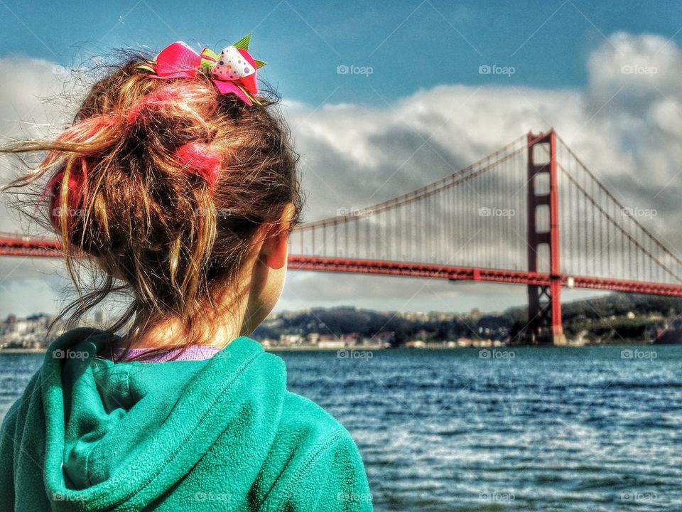 Young Girl With Pink Hair