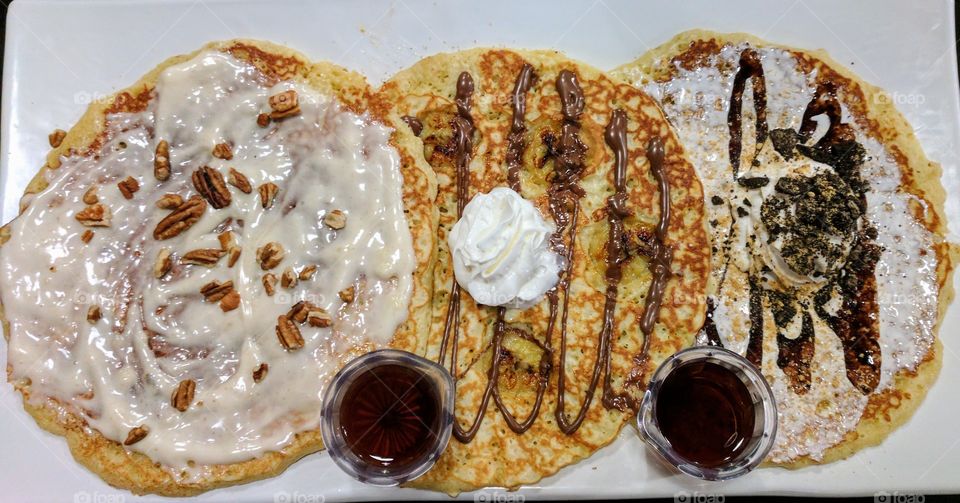 pancake sampler