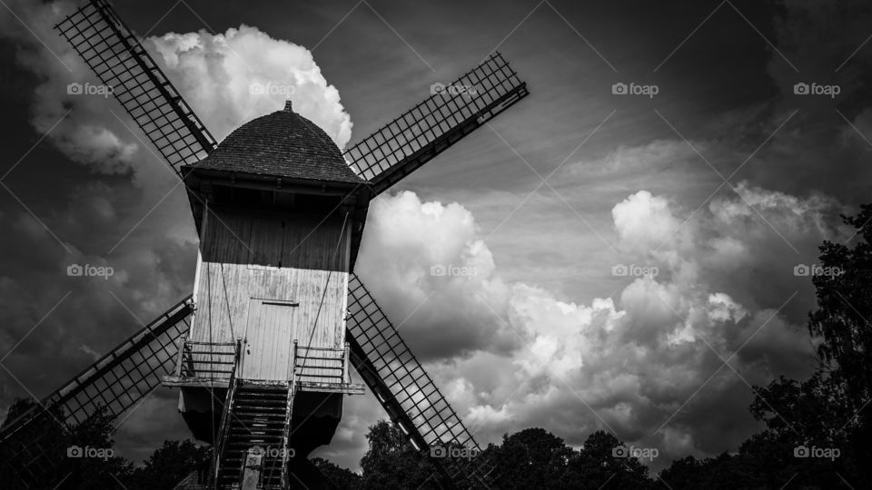 Windmill in Belgium