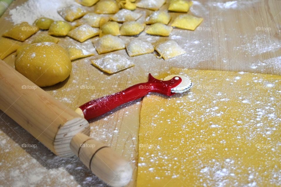 Ravioli homemade