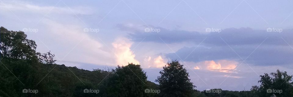 September Sky. I took this pic at my son's soccer practice in New Jersey  on September 8, 2015