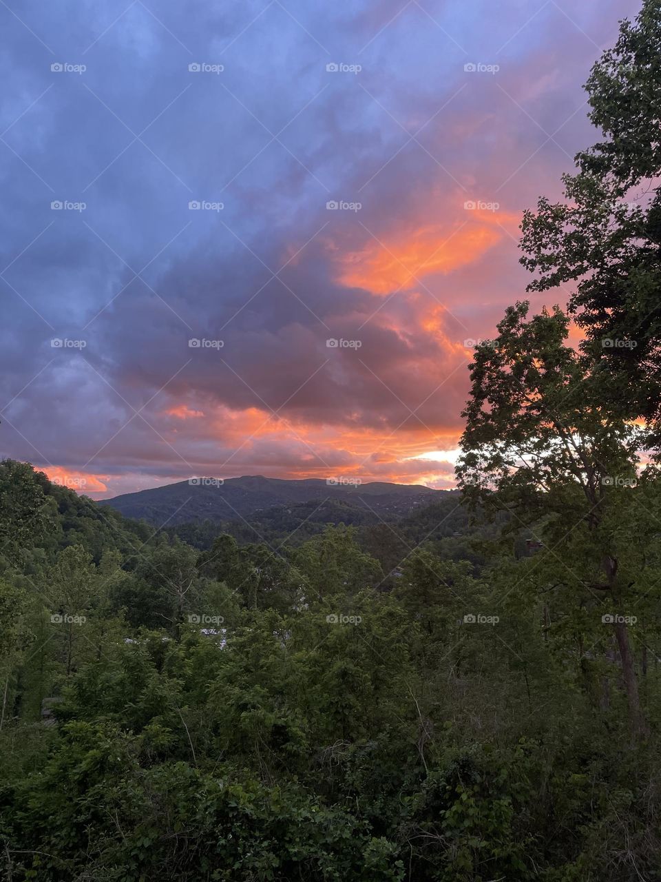  Smoky Mountain Sunset