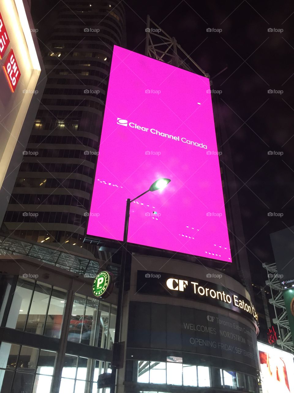 Pink advertising 