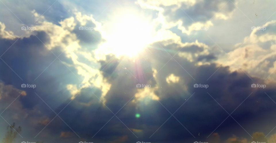 Heavenly looking sky