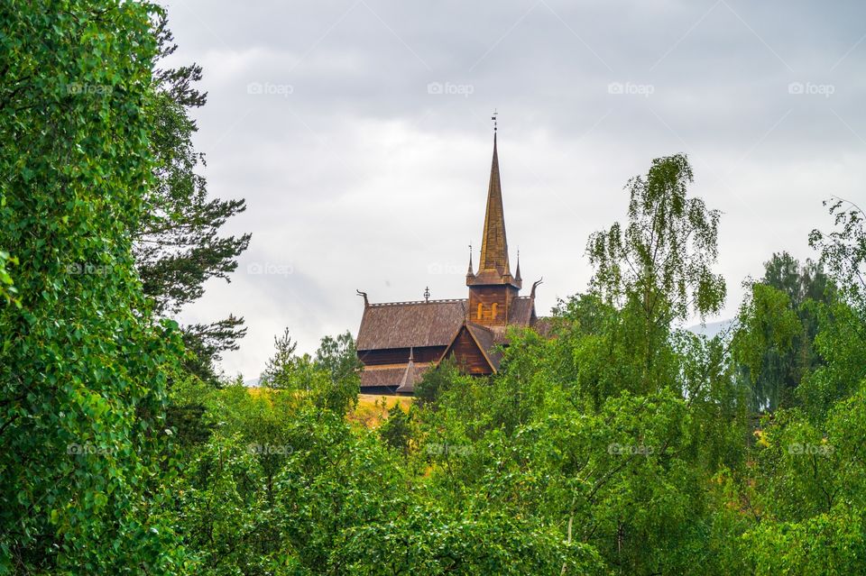 Lom Stavechurch. Lom, Norway. 