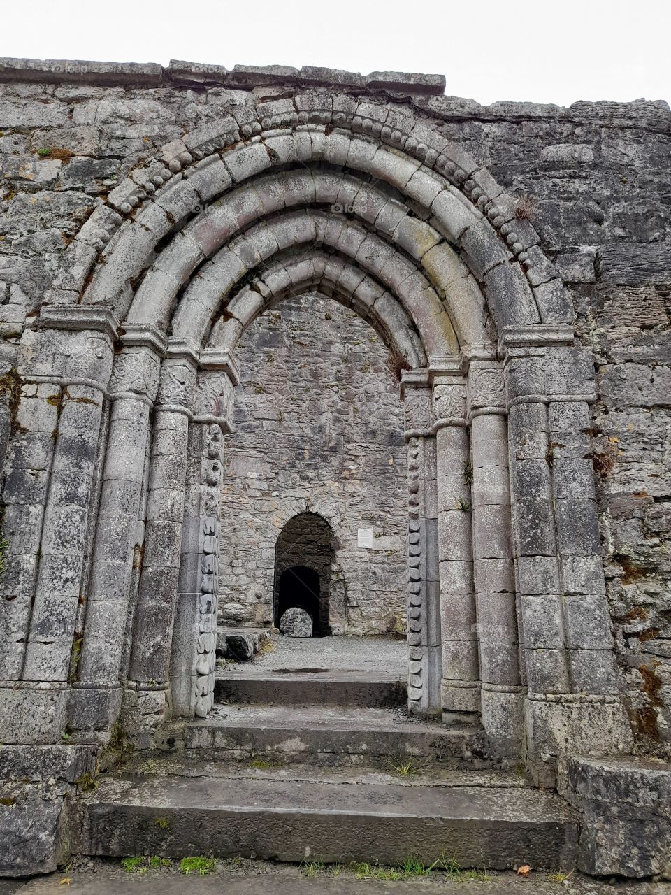 Cong Abbey Ireland entranceway