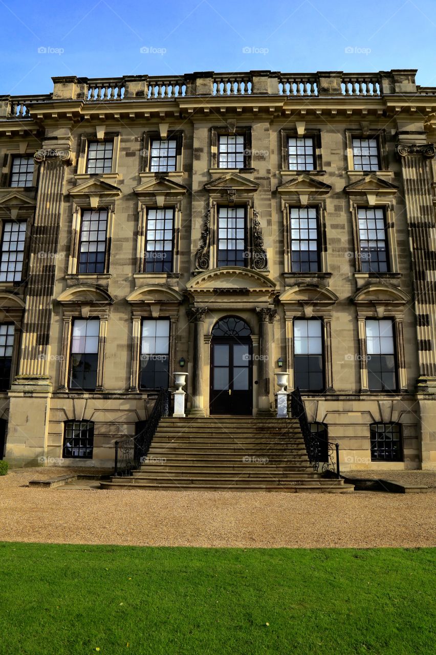 Stoneleigh Abbey stately home Warwickshire Midlands England UK 