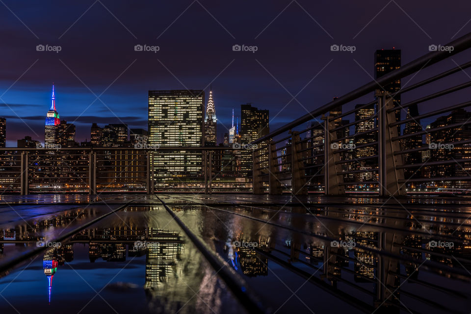 City, Architecture, Bridge, Urban, Reflection