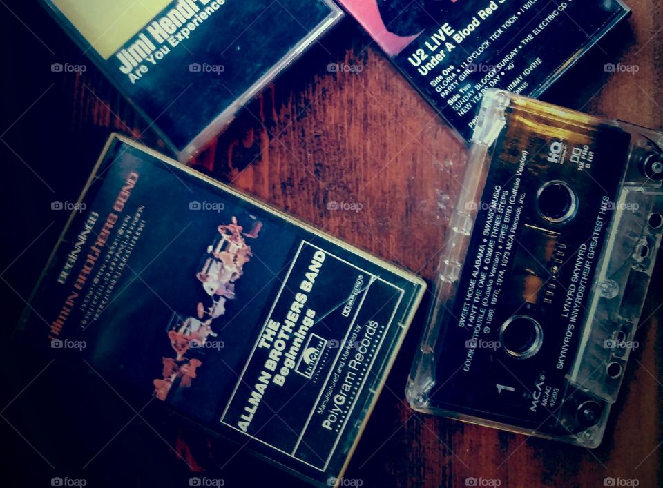 vintage cassettes