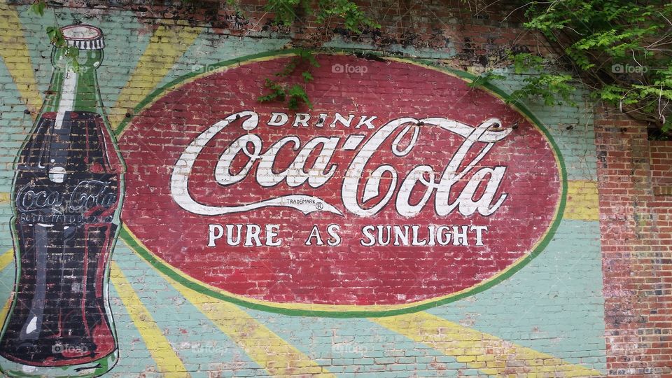 Old Coca Cola Mural