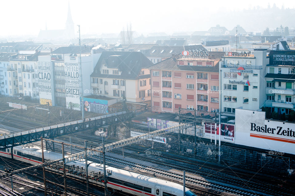 railway station in Basel