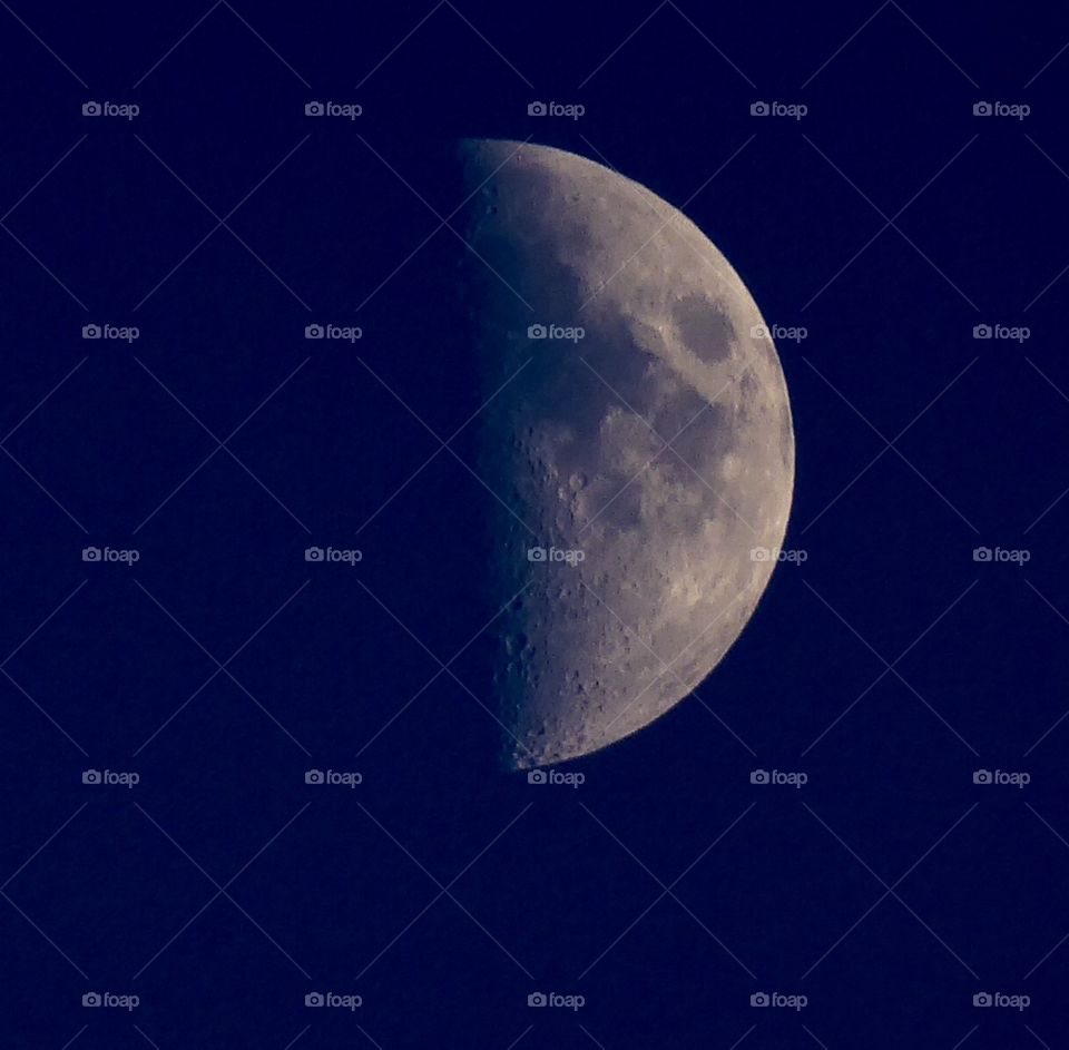 Moon july 2018 Hamburg 