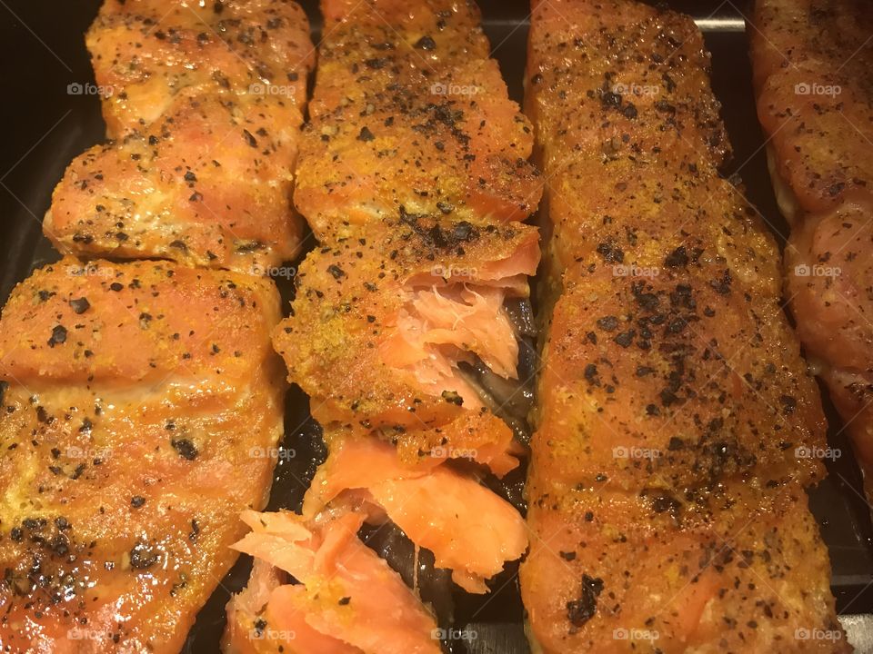 Smoked Salmon Slices