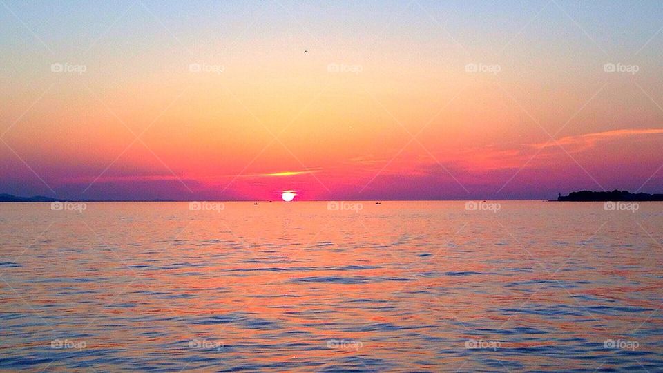 Sunset Zadar