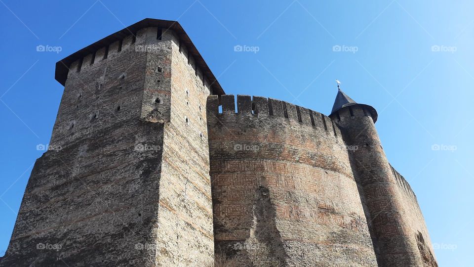old castle towers
