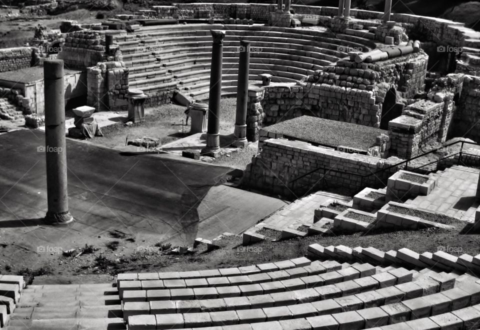 Alexandria, Egypt. Ancient Remains