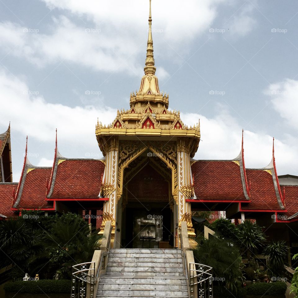 Temple of the Emerald Buddha Bangkok. A visit to the temples in Bangkok
