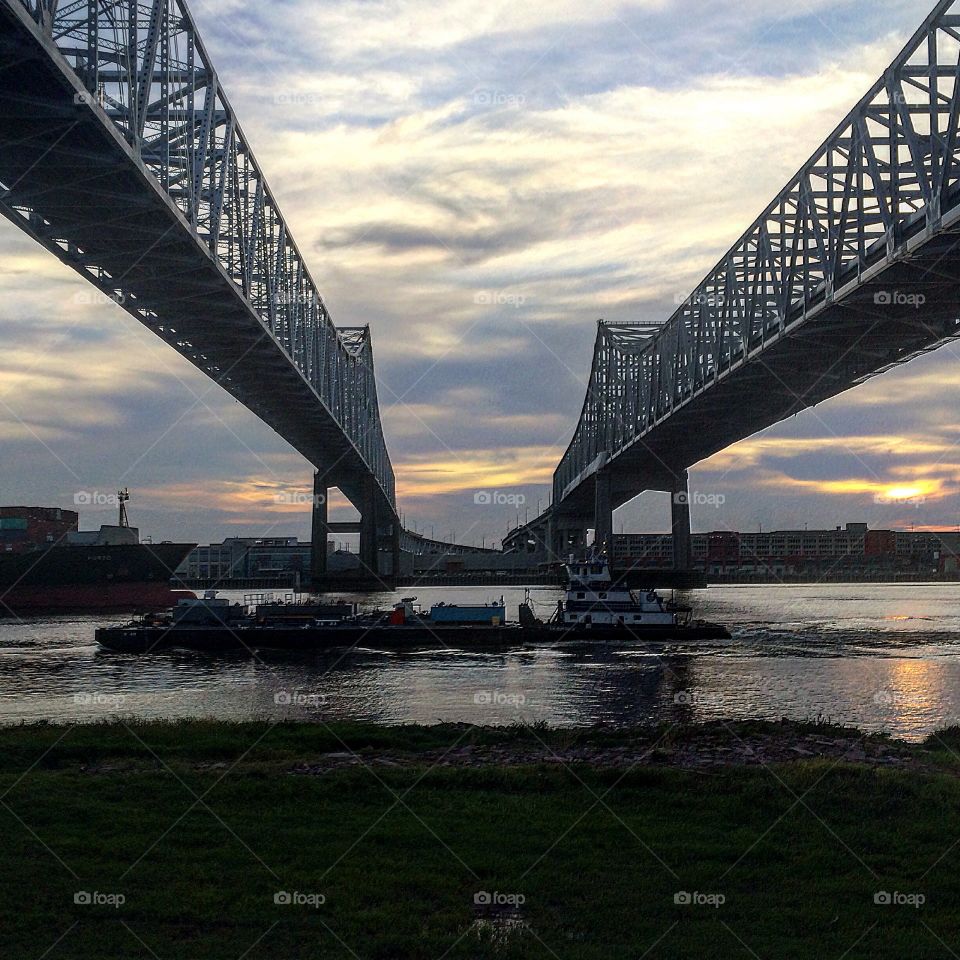 Mississippi River traffic