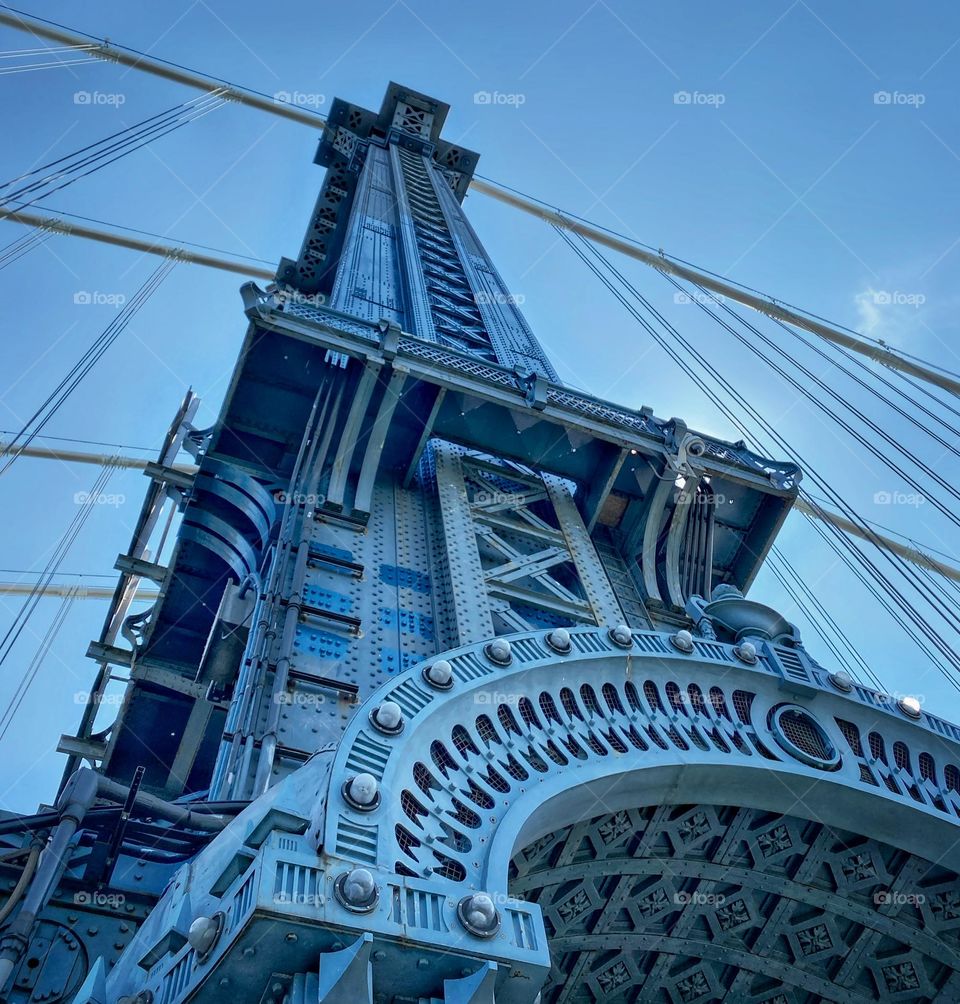 Manhattan Bridge tower