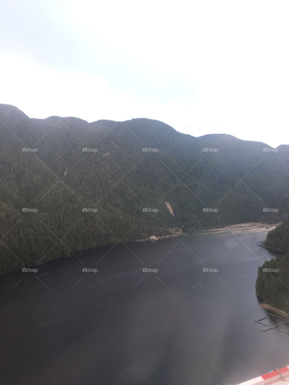 View of the Indian Arm B.C. 