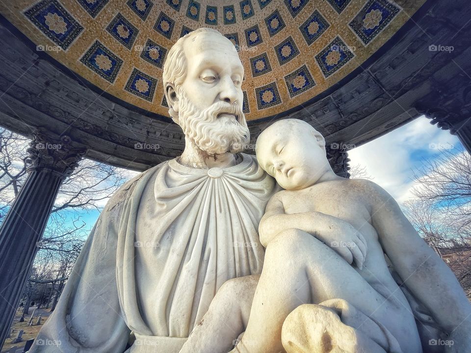 Temple at Mountain Grove Cemetery 