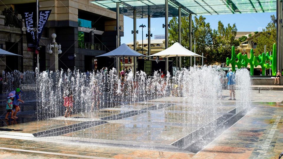 City water fountain!