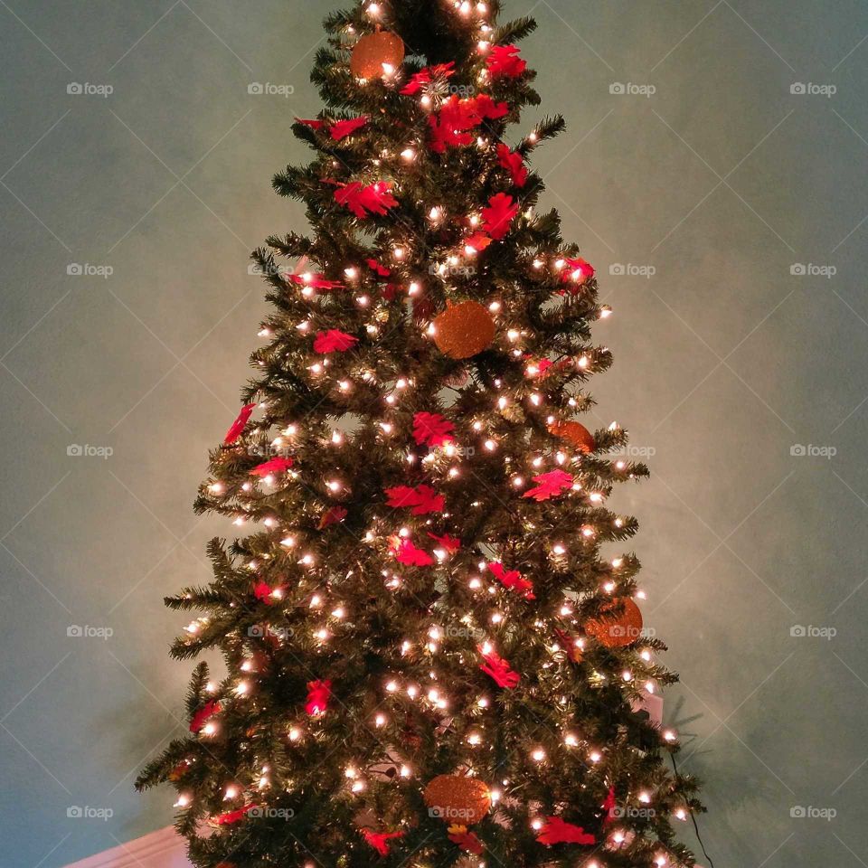 Fall Christmas Tree