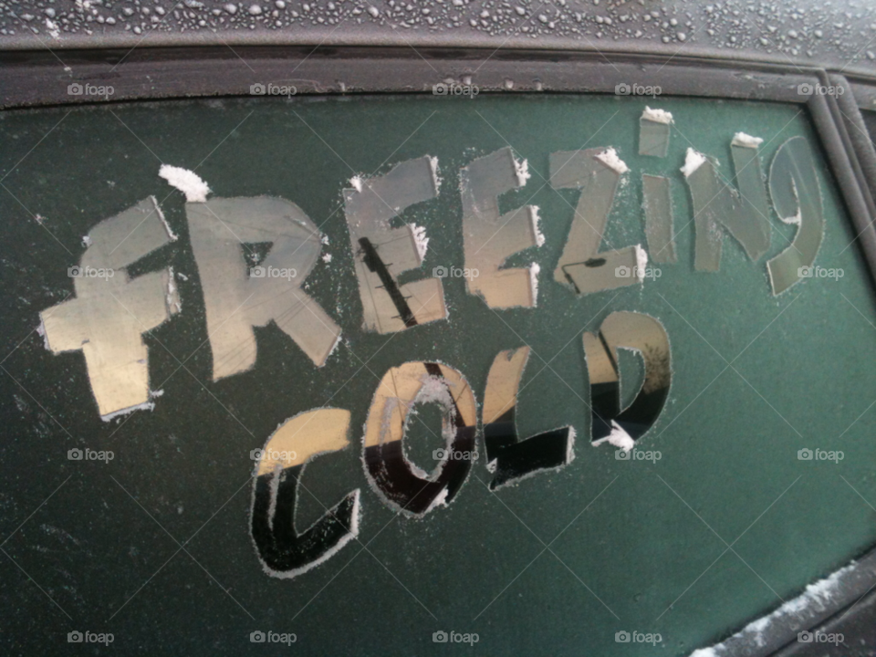 winter car ice cold by gregmanchester