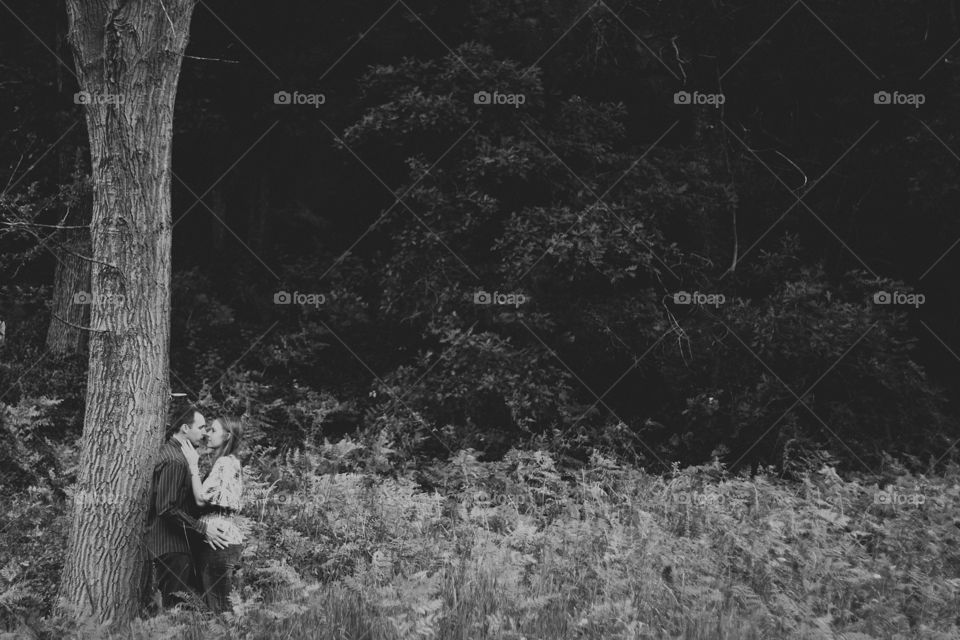 Love under the trees