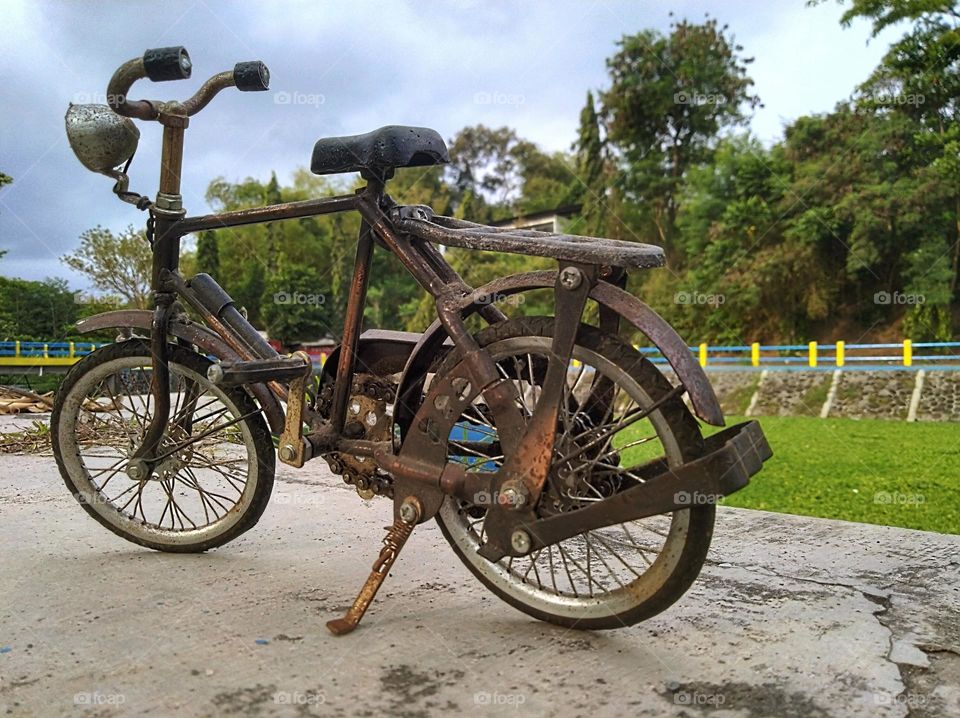 Old bicycle