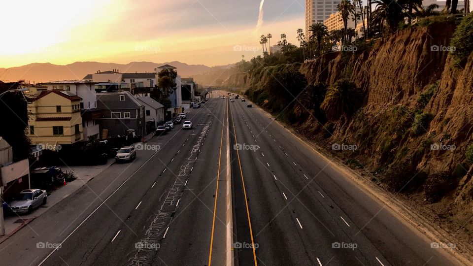 Pacific Coast Highway at Dusk