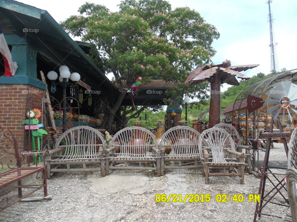 gifts and more. this is a picture of a gift shop that we found yesterday in Mineral Wells Texas