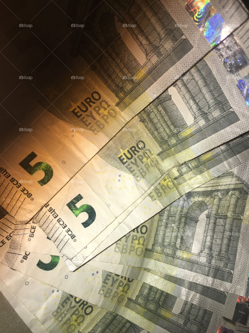 Euro bills
