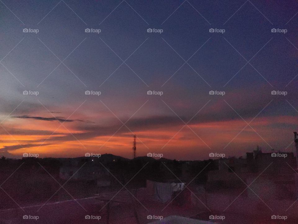 Sunset is always wonderful