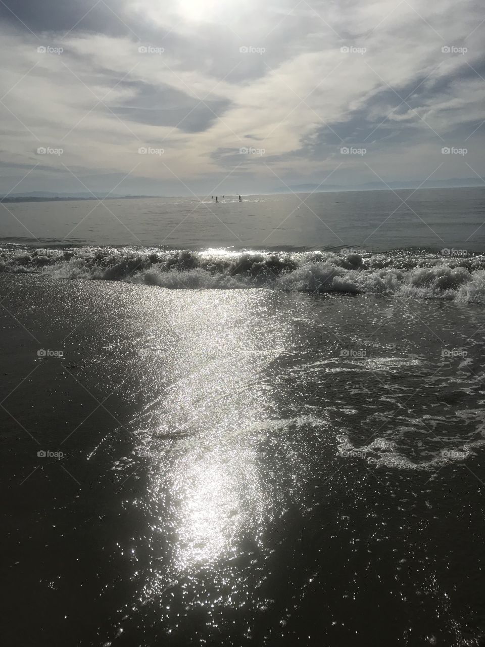 Beautiful day at Capitola Beach California 