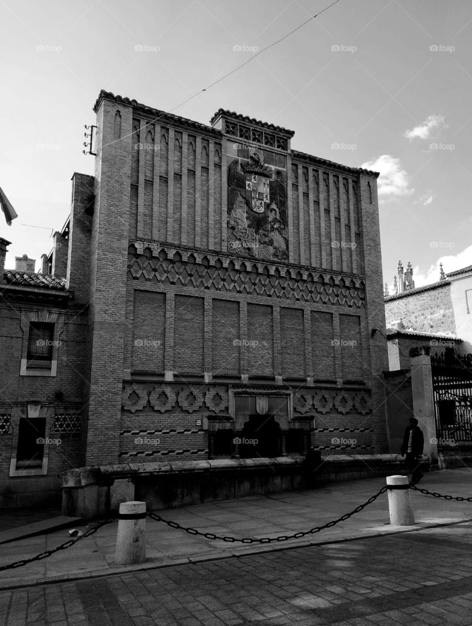 School of Art in Toledo, Spain Madrid, beautiful architecture and design in its structure