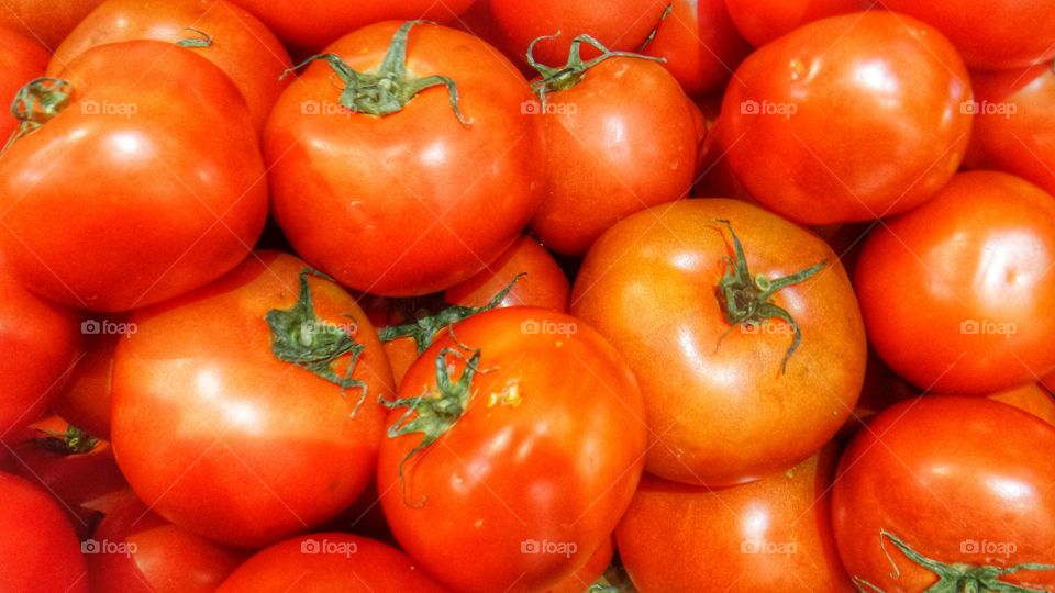 Full frame shot of tomatoes