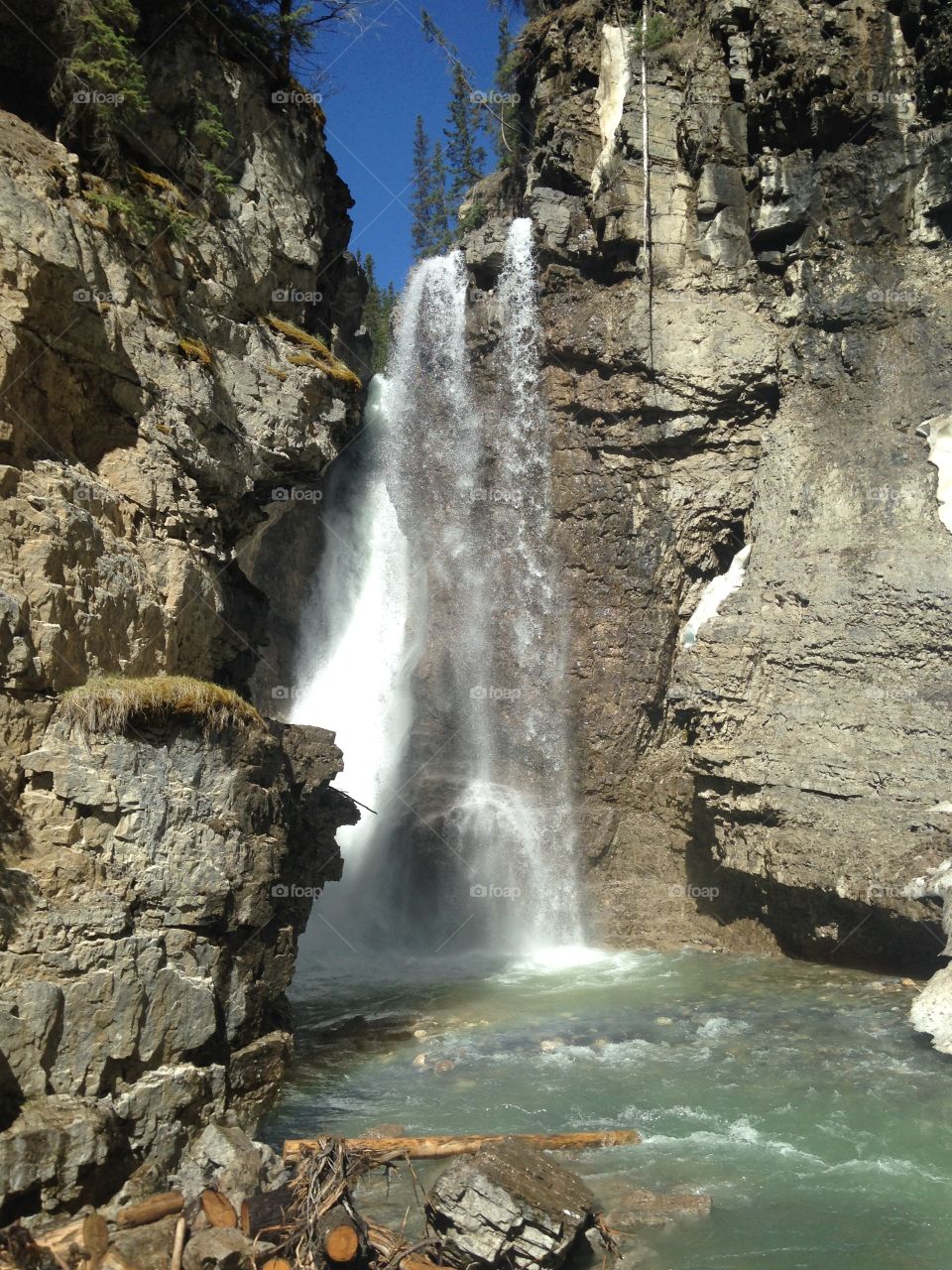 Waterfall Johnston Canyons