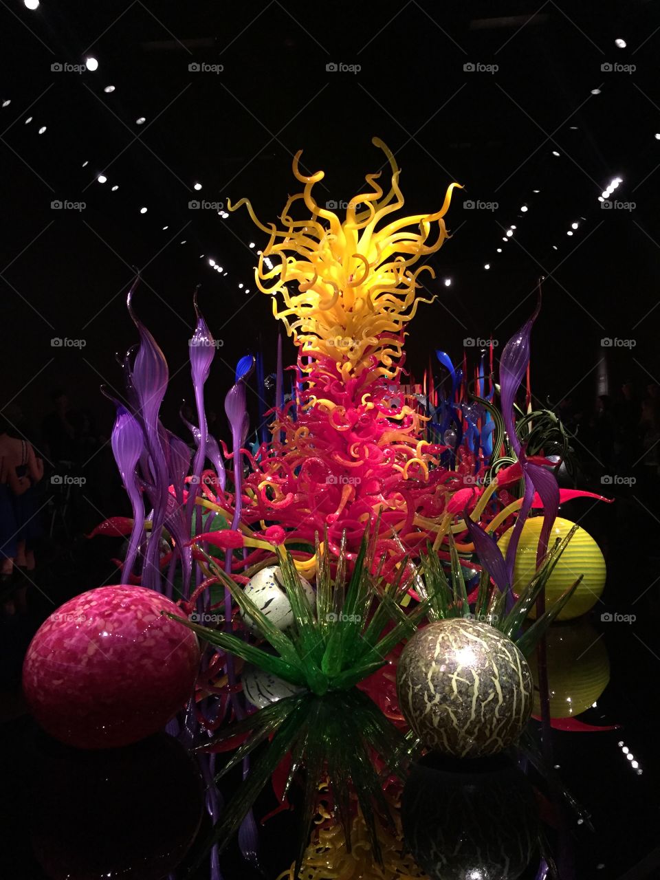 Chihuly glass garden 