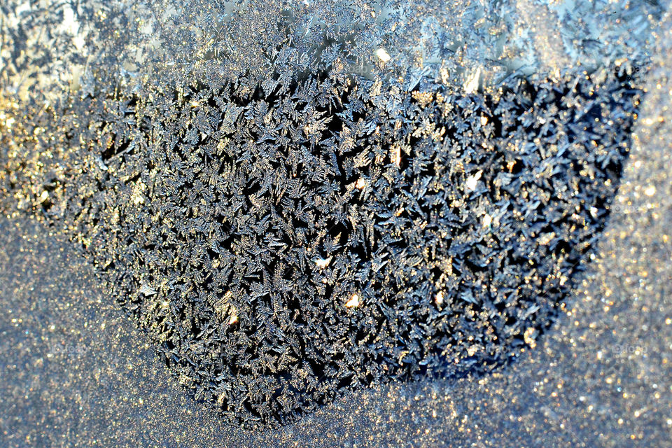 Frost patterns