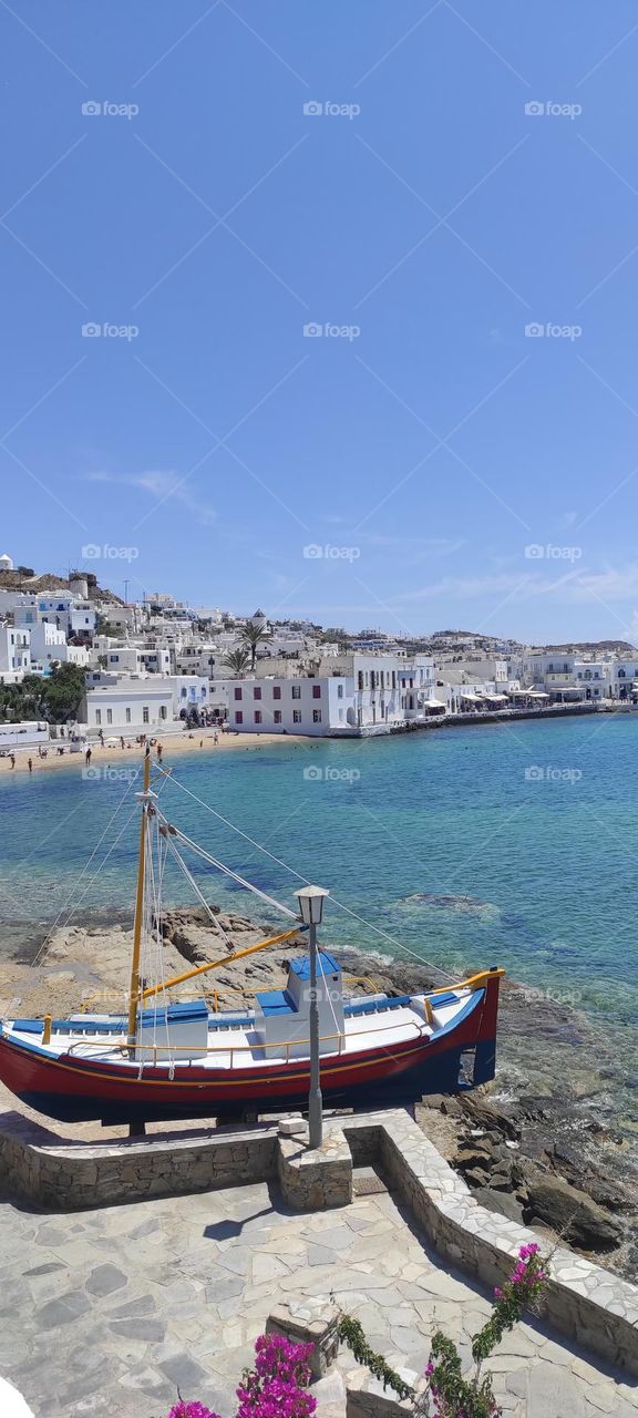 Mykonian scenery, summer vibes.