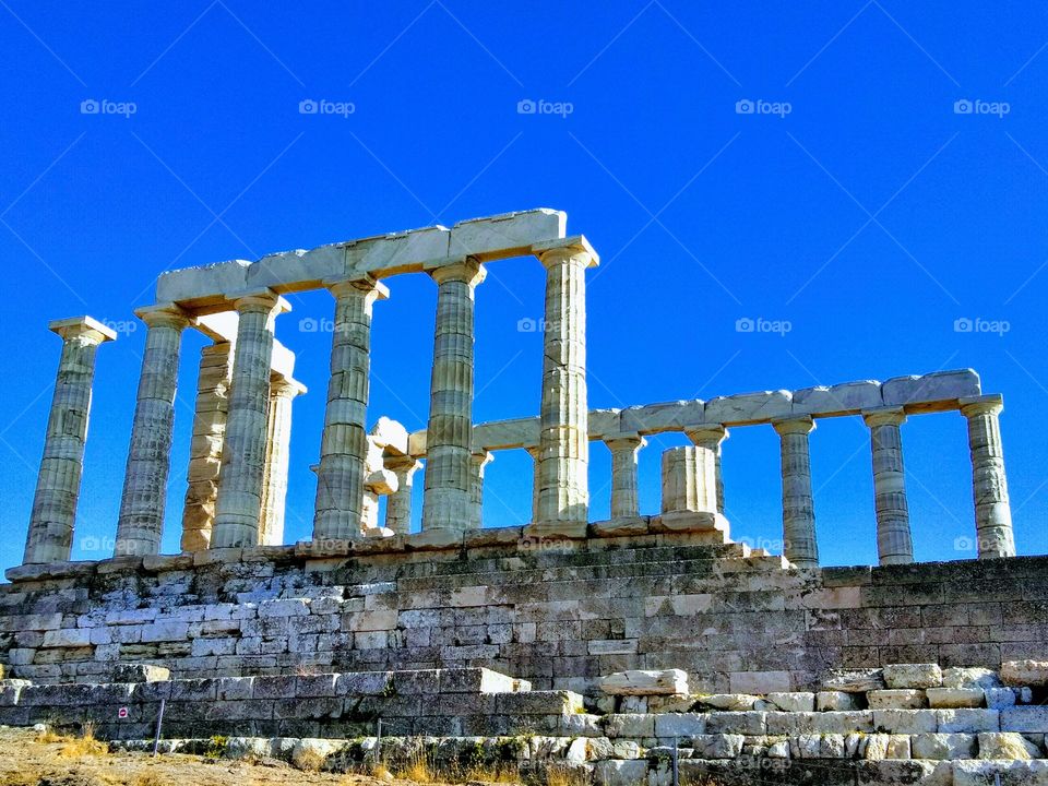 Poseidon's Temple Cape Sounion, Greece