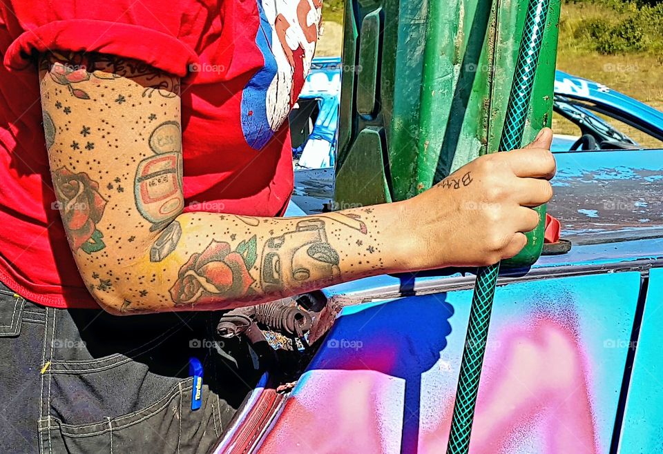 Tattoo arm