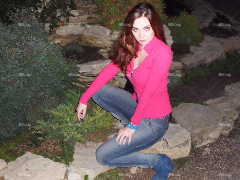 When she was really happy