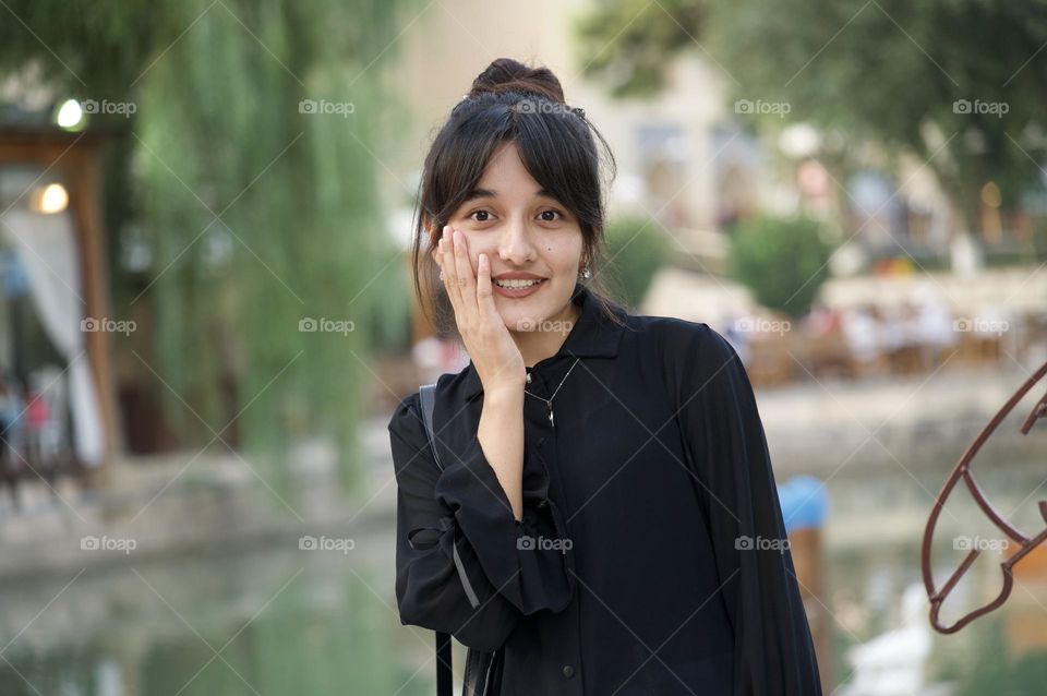 Emotional portrait of my best friend 