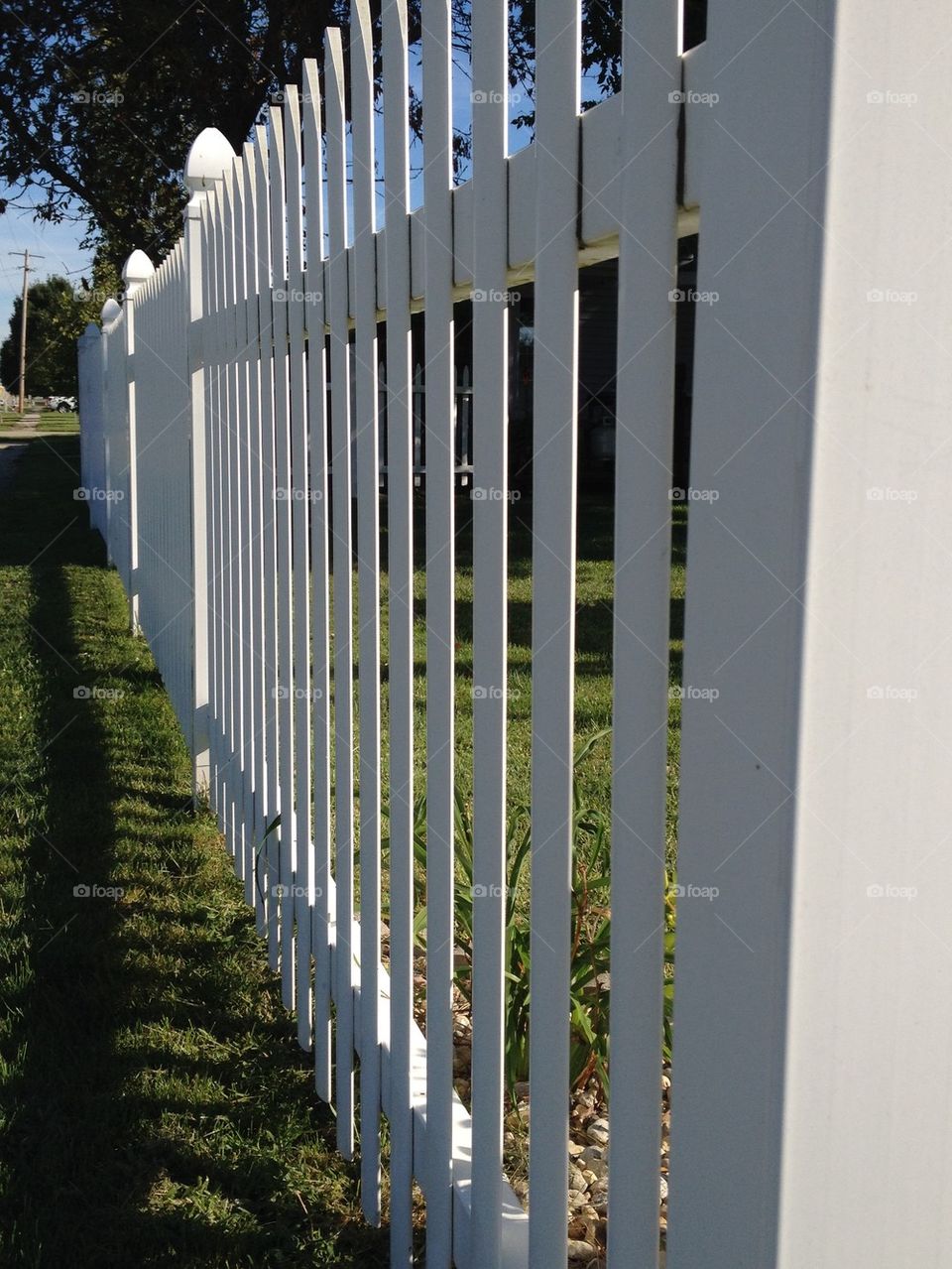 Little Picket Fences in the Front Yards