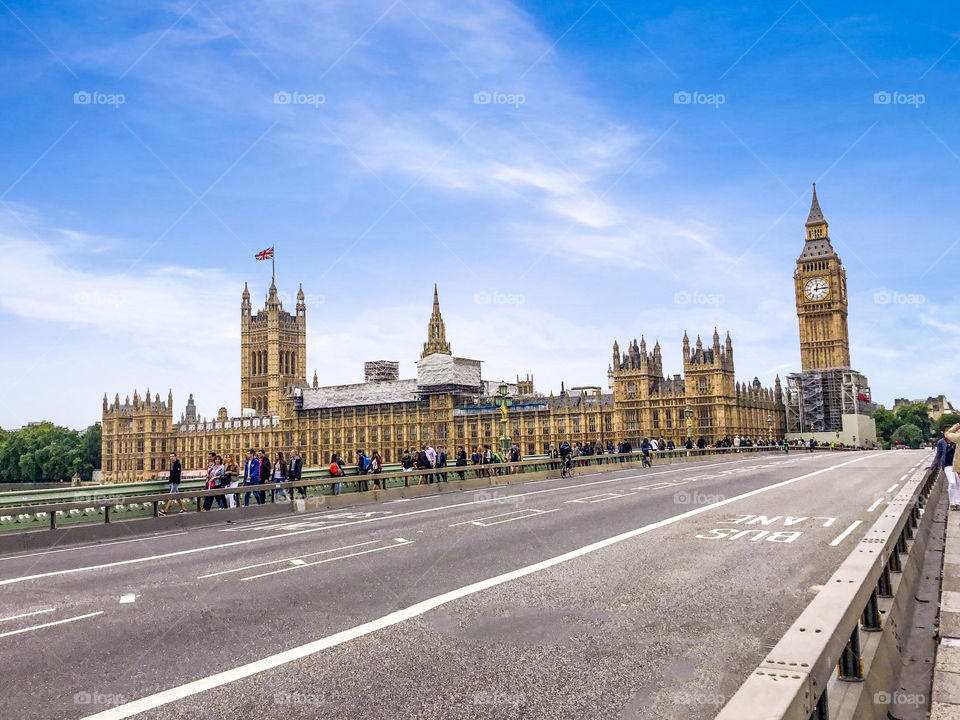 London Big Ben & House of Parliament