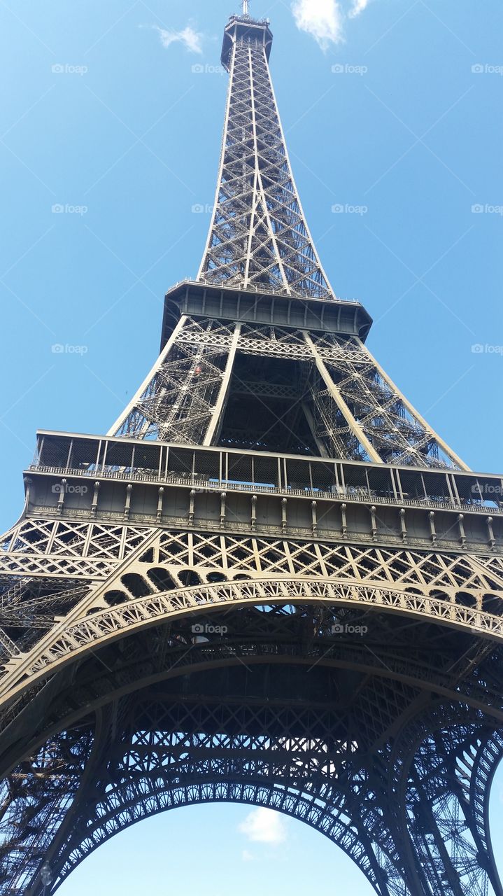 Eiffel Tower. Eiffel Tower in Paris, France.