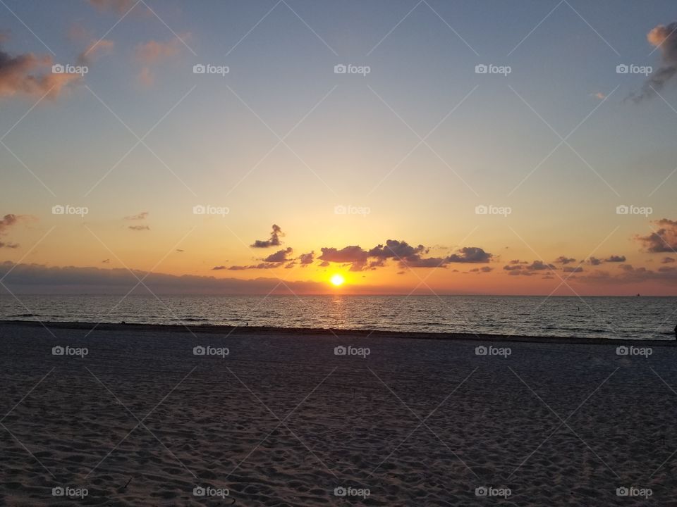 Sunrise in Fort Lauderdale