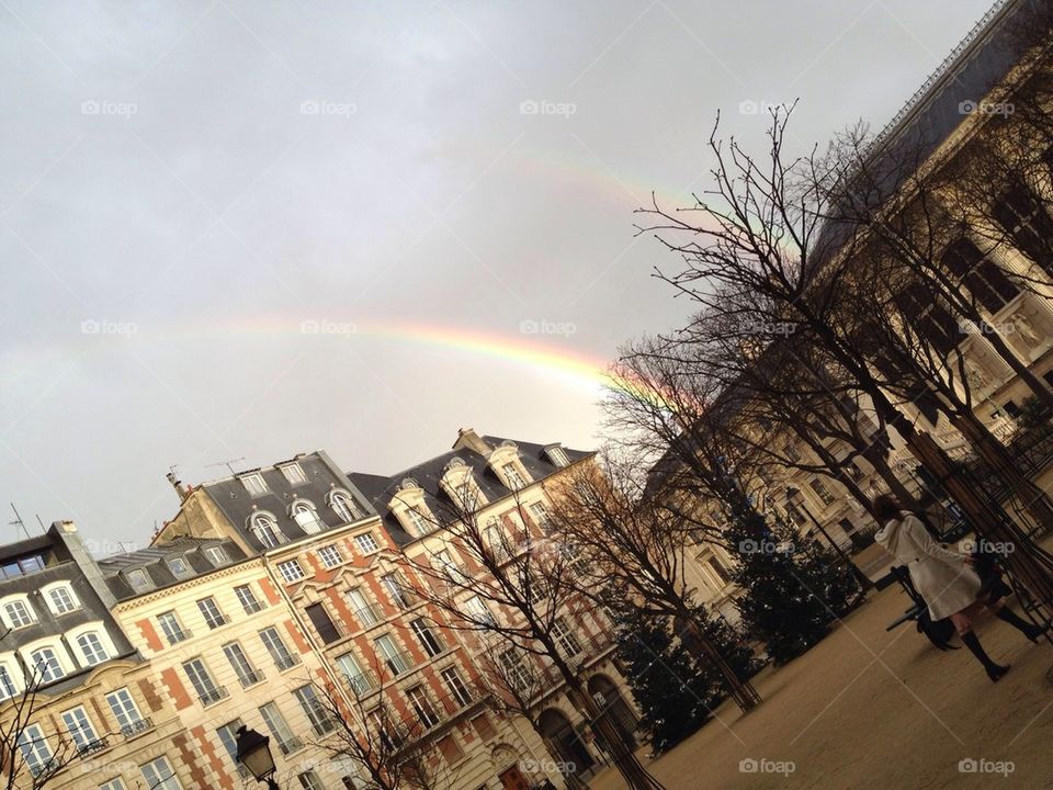 Double Rainbow in Paris